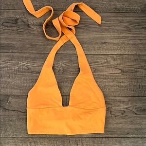 Garage Orange Halter Top